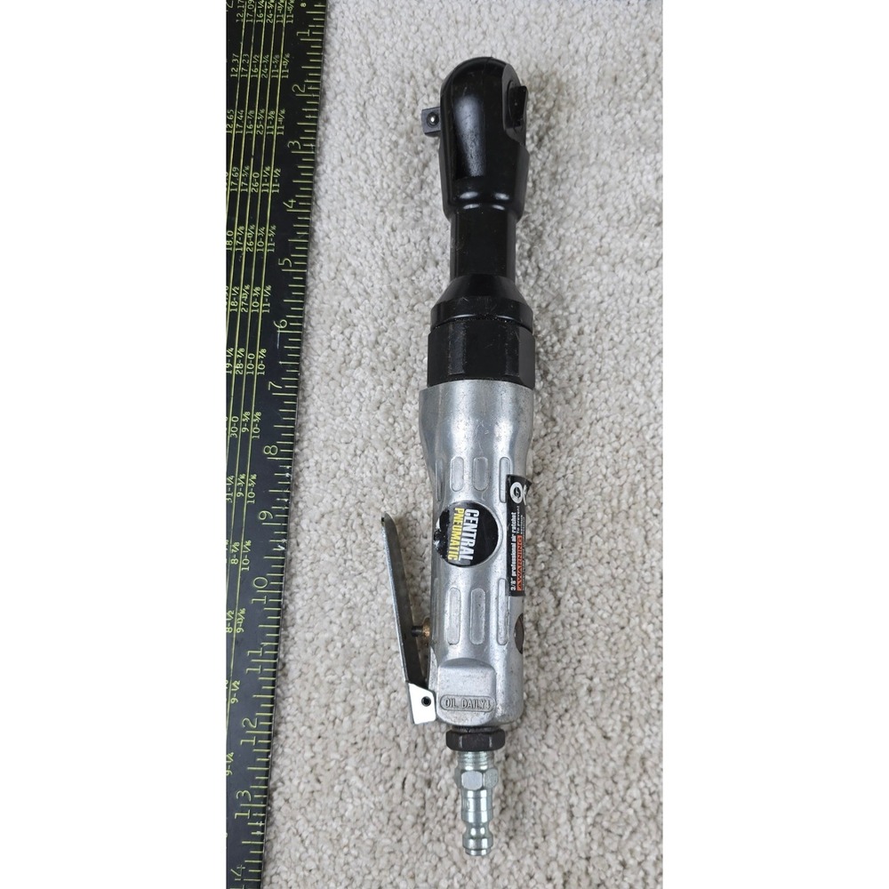 Central Pneumatic Air Ratchet Silver 3/8 Inch‎ Professional Item 47214